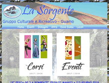 Tablet Screenshot of lasorgenteguamo.it